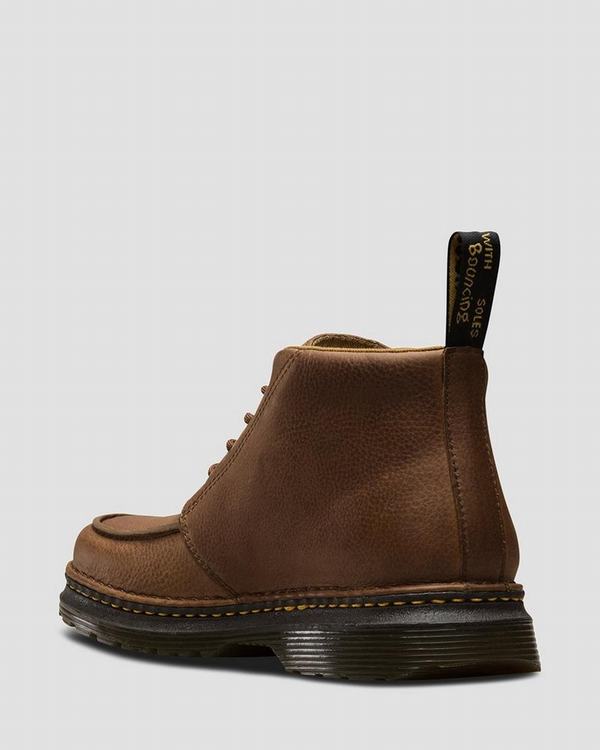 Dr Martens Pánské Chukka Boty Austin Grizzly Hnědé, CZ-349710